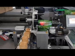 Fully Automatic Bread Food Bagging Machine 13-40 Bags/Minute