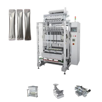 Pharmaceutical Multi Lane Stick Pack Machine 2-10 Lanes Chemical Multi Column
