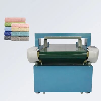 High-Speed High-Sensitivity PLC Controlled Conveyor Belt Needle Detector for Knitting Packaging Textiles Metal Detection