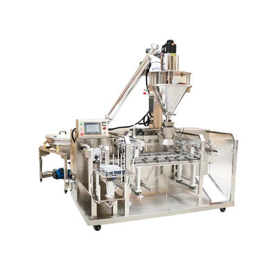 Horizontale verticale ritsvulmachine voor het verpakken van poeder in mini koffiezakken