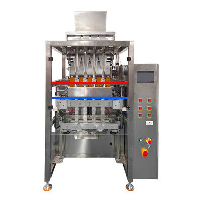 Automatic Multi Row Vertical 4 Side Sealing Packing Machine Food Beverage