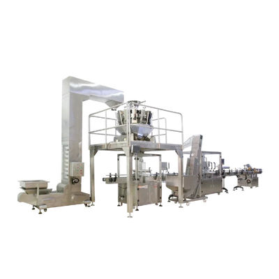 1 kg fles blik Noten bonenkorrel Automatische vul- en verpakkingsmachine
