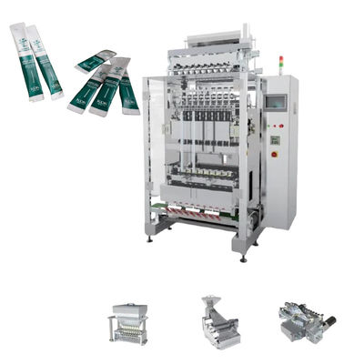 380V Multi Lane Verpakkingsmachine Voedsel Drank Roestvrij staal 2-10 Lanes