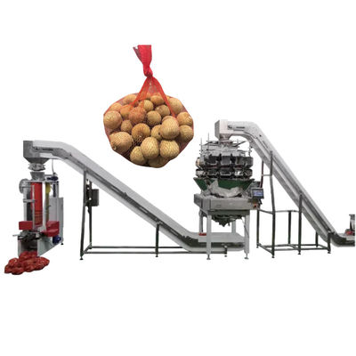 Foutsignaal en veiligheidsdetectiecontrole met mesh bag clipping machine