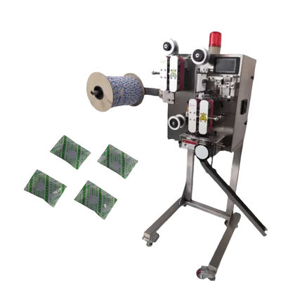 Automatische Silica Gel Desiccant Bag Packing Inserting Filling Machine