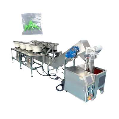 220V Vibrating Plate Hardware Automatic Screw Packing Machine 50-60HZ