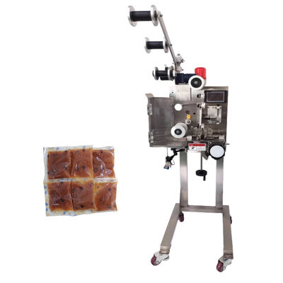 High Speed Sauce Pack Insertion Machine 220 zakken/min 200-220V enkelfasig