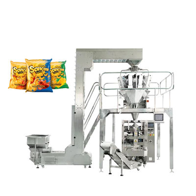 10 hoofd multi hoofd weegmachine verpakkingsmachine 3kw 220v 50HZ 5-60 zakken/min