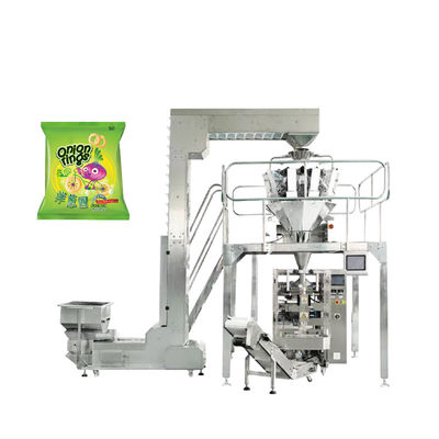 Verticale verpakkingsmachine voor het wegen van granulaten met meerdere koppen