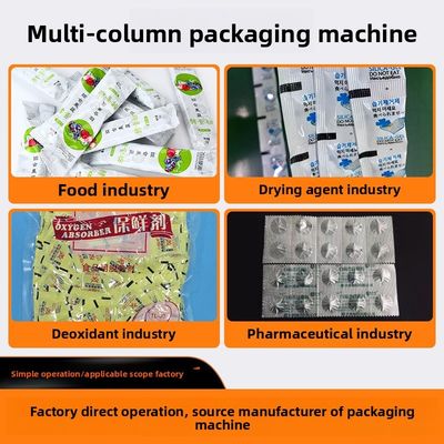 Fully Automatic Multi Lane Packing Machine with 30-50bag/min/lane Speed 1900*1150*1850mm Dimensions and 1 Year Warranty