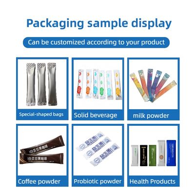 Automatic Multi Lane Packing Machine with 30-50bag/min/lane Speed 0.65mpa Air Consumption and 2.0KW Power for Food and Chemical Packaging