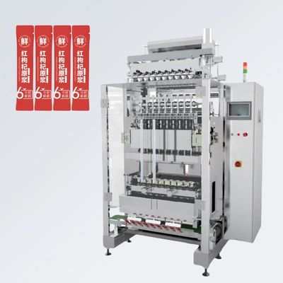 Automatic Multi Lane Packing Machine with 30-50bag/min/lane Speed Energy Saving and Easy To Operate for Liquid Sachet Packaging